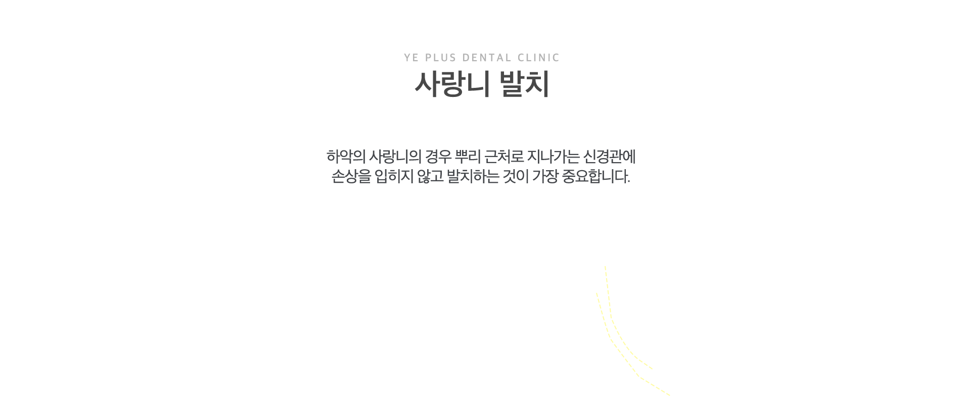 사랑니발치